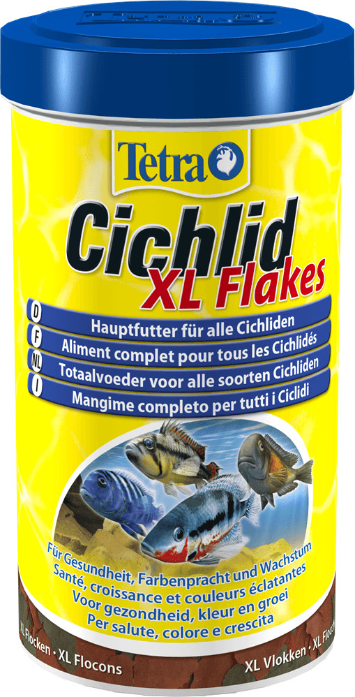 Tetra Cichlid XL Flakes pur tous les Cichlidés et autres poissons d'ornement (1 l)