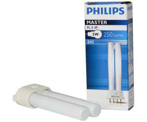 Leuchtstofflampe 4-pins Philips Kompaktleuchtstofflampe PL-S 5W/840/4P 2G7 