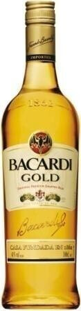 Bacardí Gold 1 L 40 %