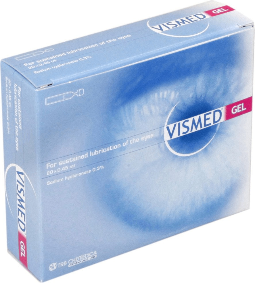 Vismed gel oculaire (20 x 0,45 ml)