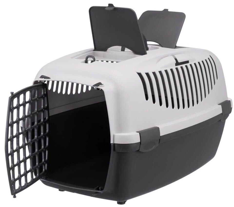 Trixie Caisse de transport pour chien S dark grey/light grey Trixie Caisse de transport pour chien S dark grey/light grey