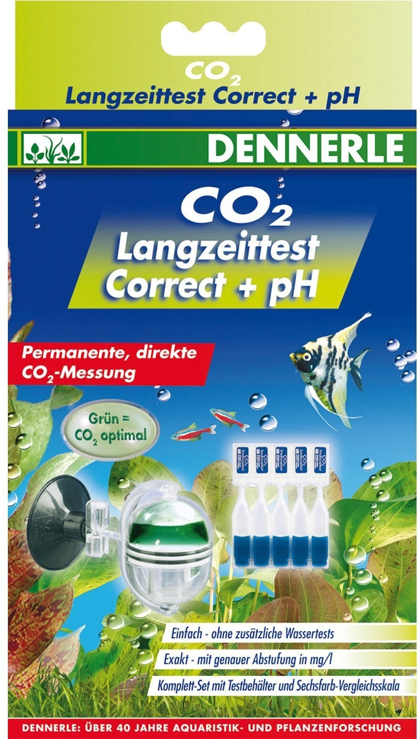 Dennerle Profi-Line CO2 Langzeittest Correct + pH