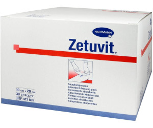 Zetuvit Saugkompresse Unsteril 10 x 20 cm (30 ab 7,47 € | bei idealo.de