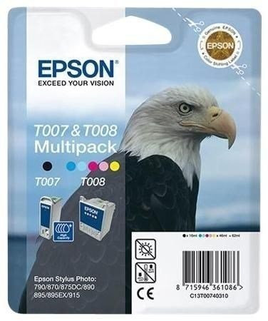 Epson T007 + T008 Multipack