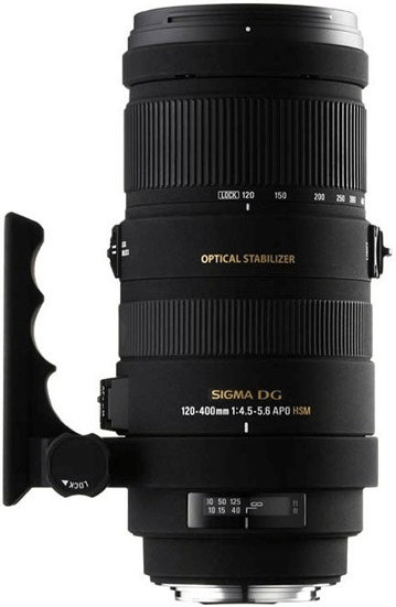 Sigma 120-400mm f4.5-5.6 DG HSM Minolta/Sony
