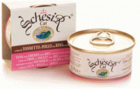 Schesir Thon, poulet et riz (85 g)
