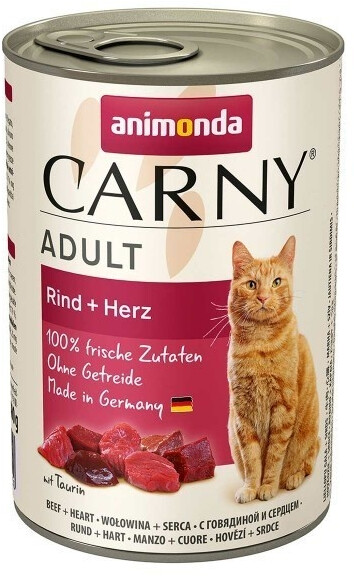 Animonda Carny Adult Boeuf et coeur (400 g)