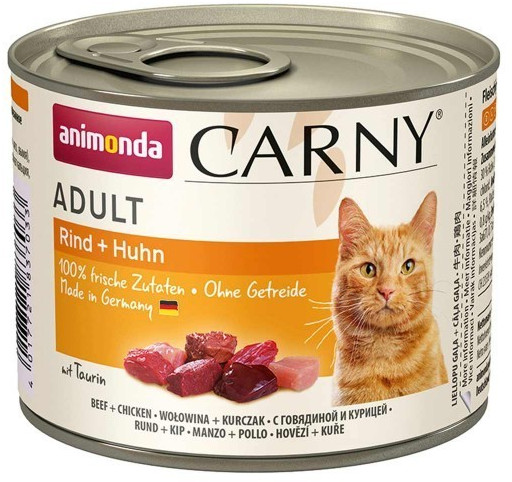 Animonda Carny Adult Boeuf et poulet (200 g)