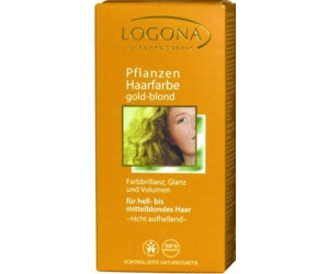 Logona Pflanzen-Haarfarbe Goldblond (100 g) ab 12,98 € | Preisvergleich bei