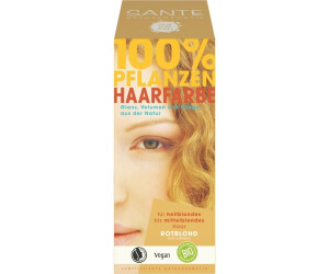 Sante Pflanzen-Haarfarbe Rotblond (100 g) ab 5,35 € | Preisvergleich bei | Colorationen