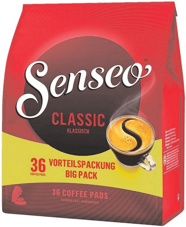 Maison du café Senseo - Classique - dosettes de café Classique (x36)