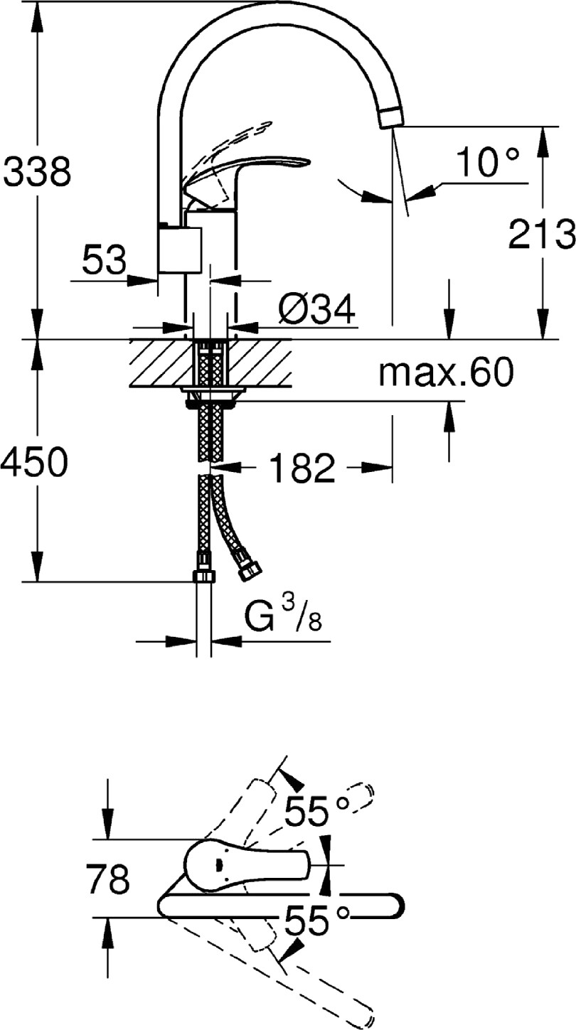 GROHE Eurosmart (33202002)