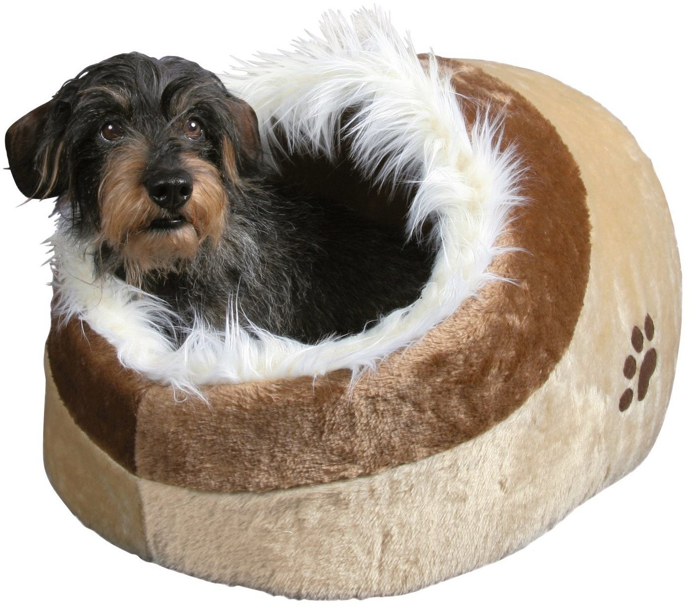 Trixie Abri douillet Minou beige/brun (41 x 30 x 50 cm)
