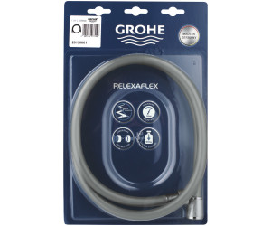 GROHE Relexaflex - Flexible de douche 1,25 m (chromé, 28150001) au meilleur  prix sur