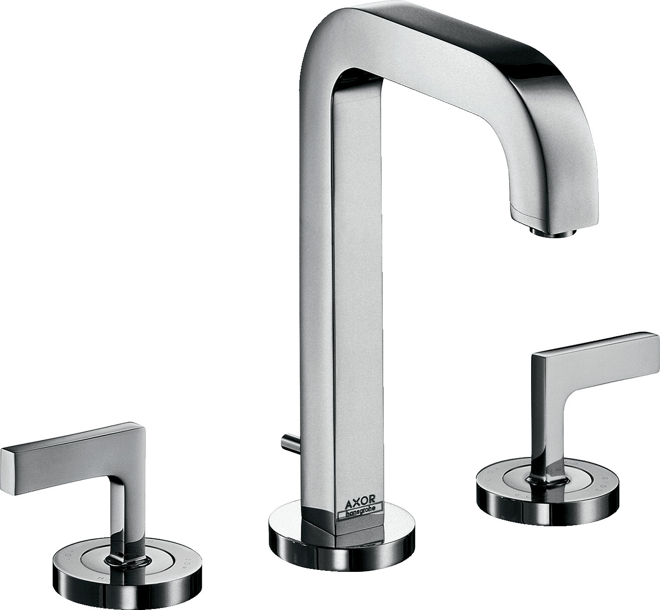 Axor Mélangeur lavabo 3 trous Citterio poignées manettes (39135)