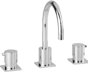 Jado Geometry mélangeur pour lavabo F 1261