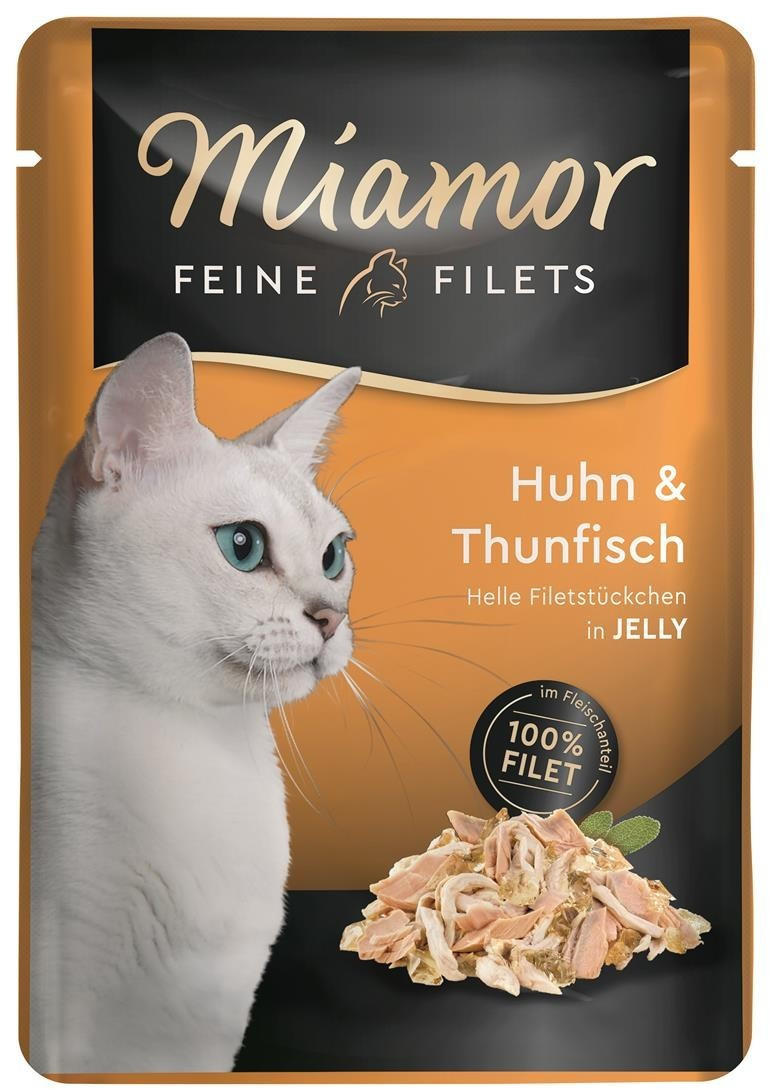 Miamor Feine Filets Poulet & Thon (100 g)