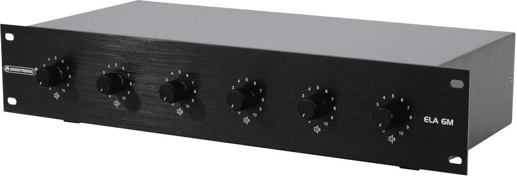 Omnitronic 6M Zonen LS-Regler 20W