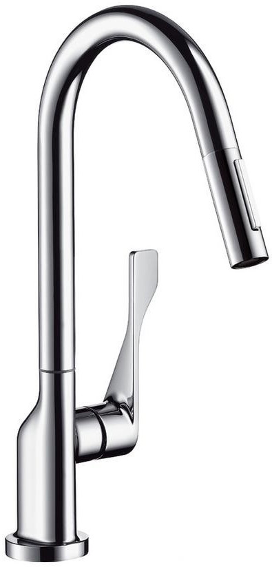 Axor Citterio Single Lever Kitchen Mixer with pull-out spray DN15 (39835000)