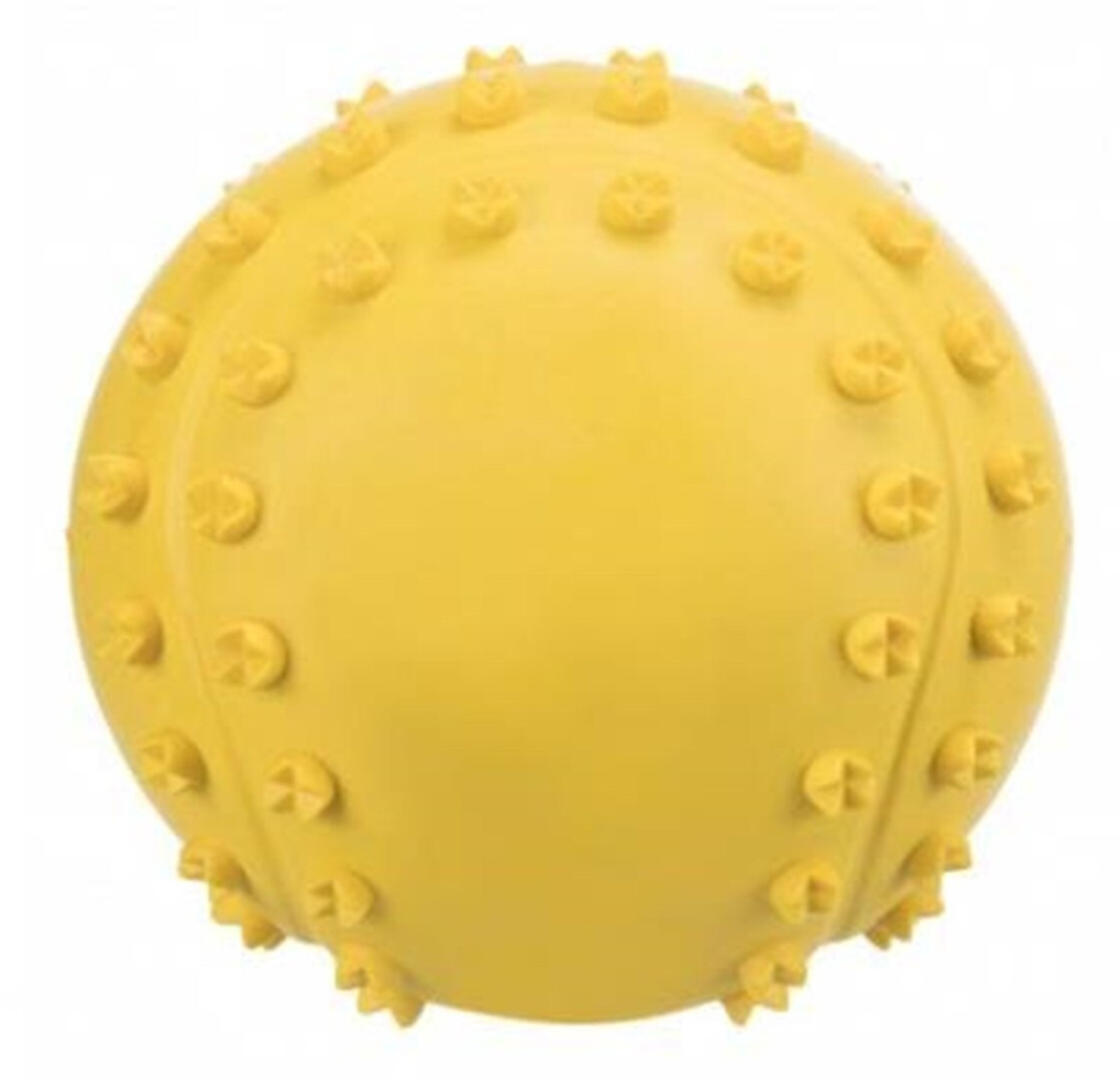 Trixie Balle de jeu en caoutchouc naturel 6 cm