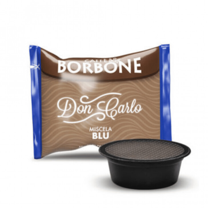 Caffè Borbone Don Carlo Miscela Blu caps