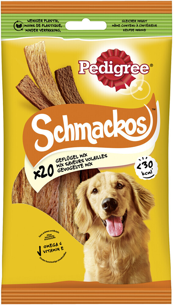 Pedigree SCHMACKOS Pouches with poultry