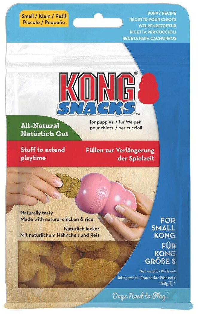 Kong Stuffn Puppy Snacks Chicken & Rice