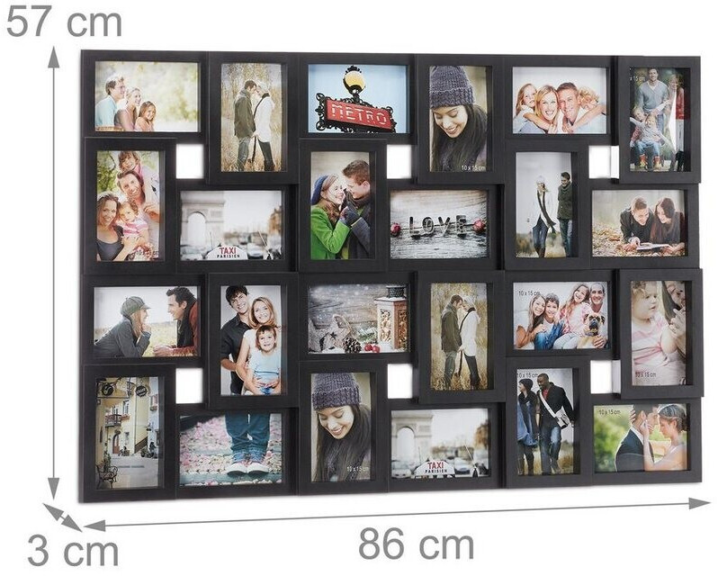 Relaxdays Picture Frame Collage for 24 Photos
