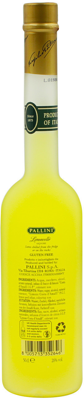 Pallini Limoncello 26%