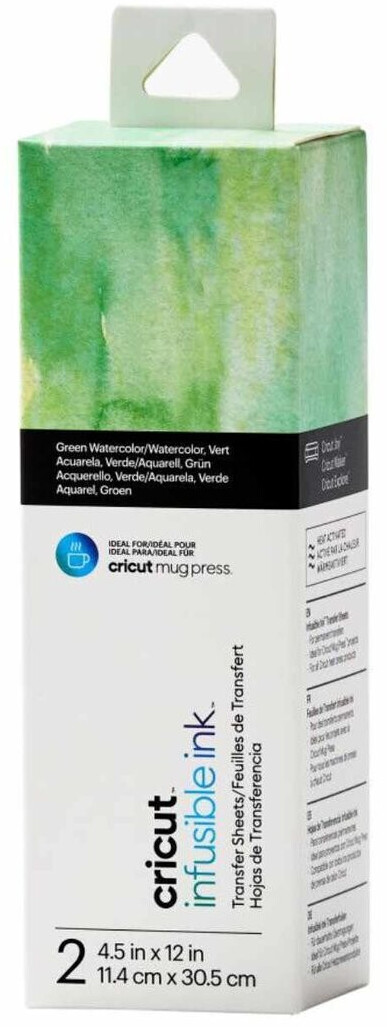 Cricut Infusible Ink transfer sheets 11.4x30.5cm 2 pieces