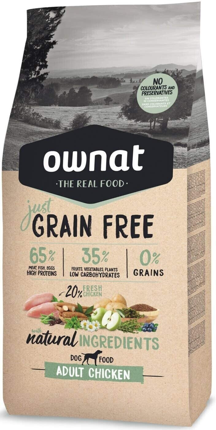 Ownat Just Grain Free Chien adulte poulet