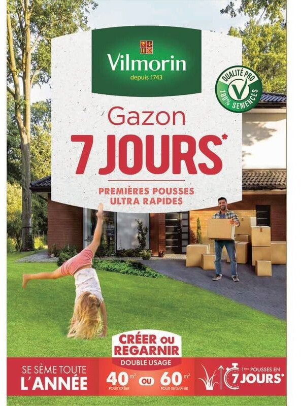 Vilmorin Gazon 7 jours