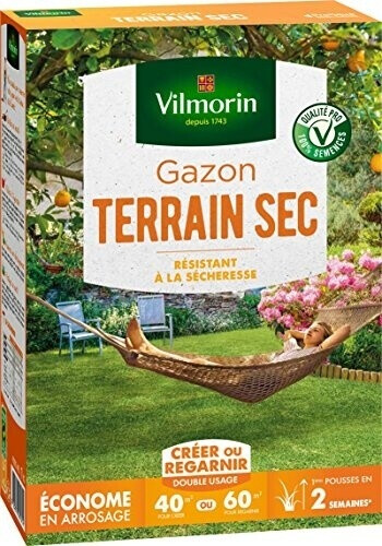 Vilmorin Gazon terrain sec