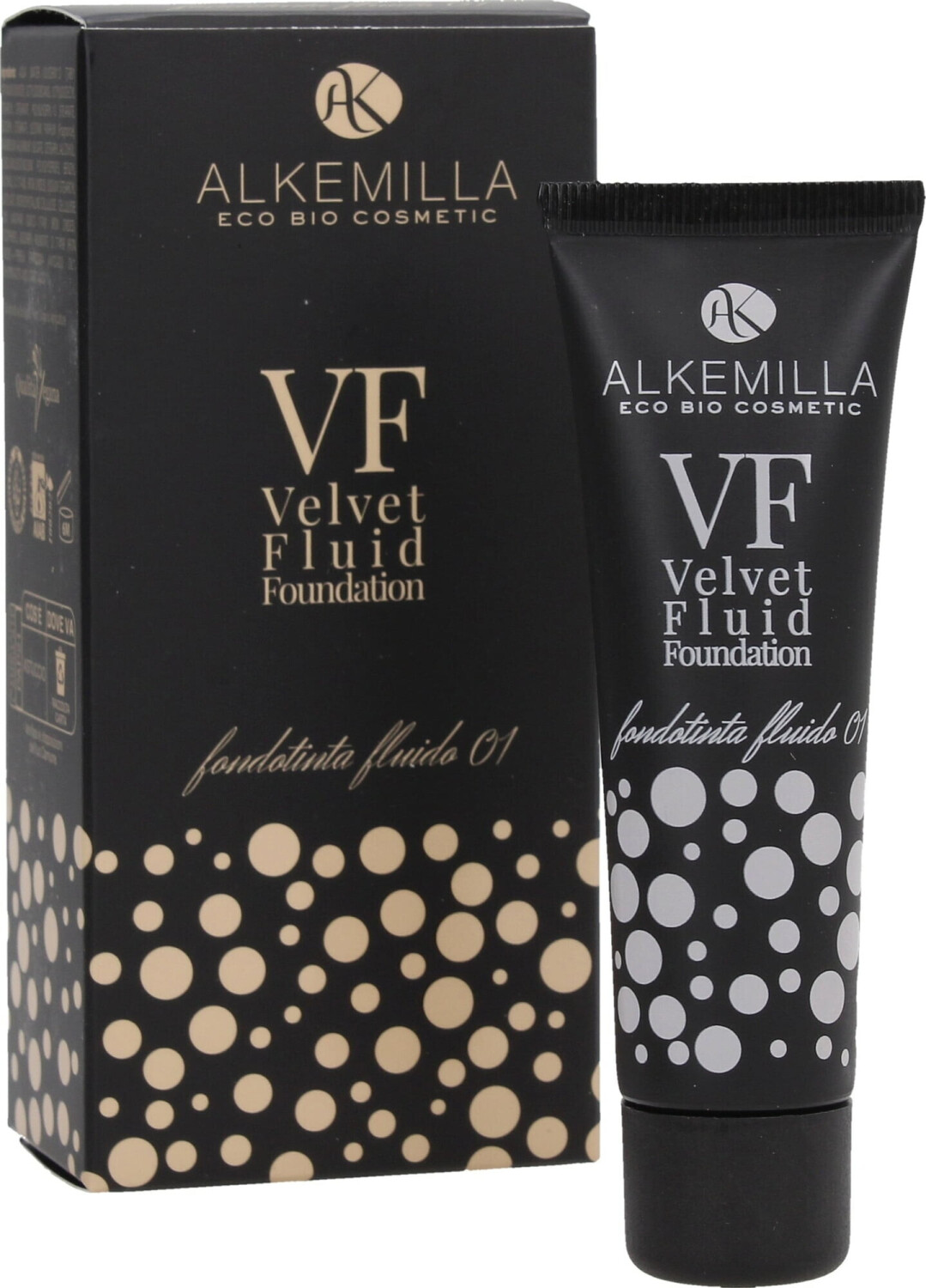 Alkemilla Eco Bio Cosmetic Velvet Fluid Foundation