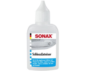 2 x SONAX Schlossenteiser 50ml, Defroster, Türschloss-Enteiser, Entfroster  