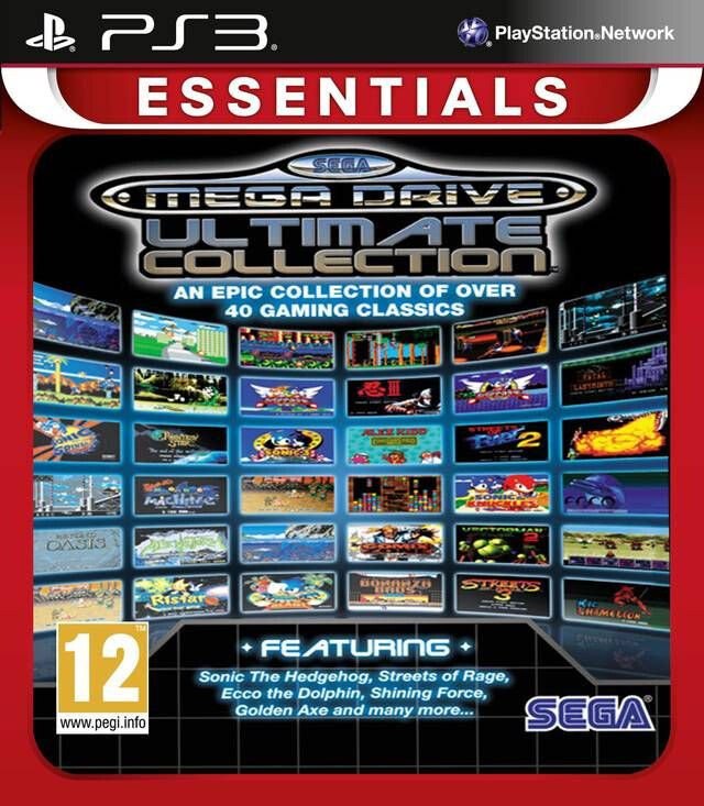 Sega mega drive ultimate collection ps3 список игр