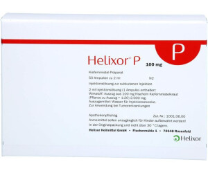 Helixor P Ampullen 100 Mg (50 Stk.) Ab 649,94 € | Preisvergleich Bei ...