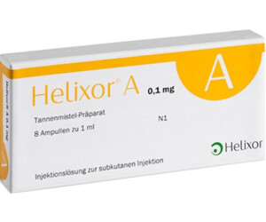 Helixor A Ampullen 0,1 Mg (8 Stk.) Ab 76,78 € | Preisvergleich Bei ...