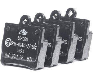 ATE Bremsbelagsatz Scheibenbremse 13.0460-4060.2 für MERCEDES KLASSE W202 hinten