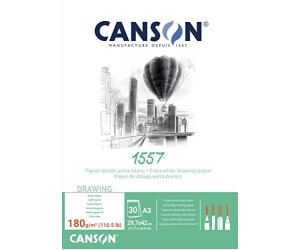 CANSON Malblock DIN A2 30 Blatt 90 g/qm 