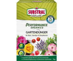 Substral Naturen Performance Organics Gartendunger 1 Kg Ab 5 57 Preisvergleich Bei Idealo De