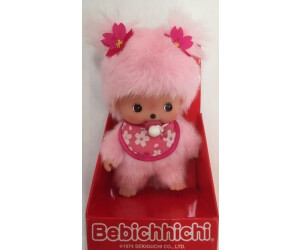 Monchichi Monchhichi Kirschblüten-Mädchen Sakura Pink Rosa 20 cm 242894 NEU 