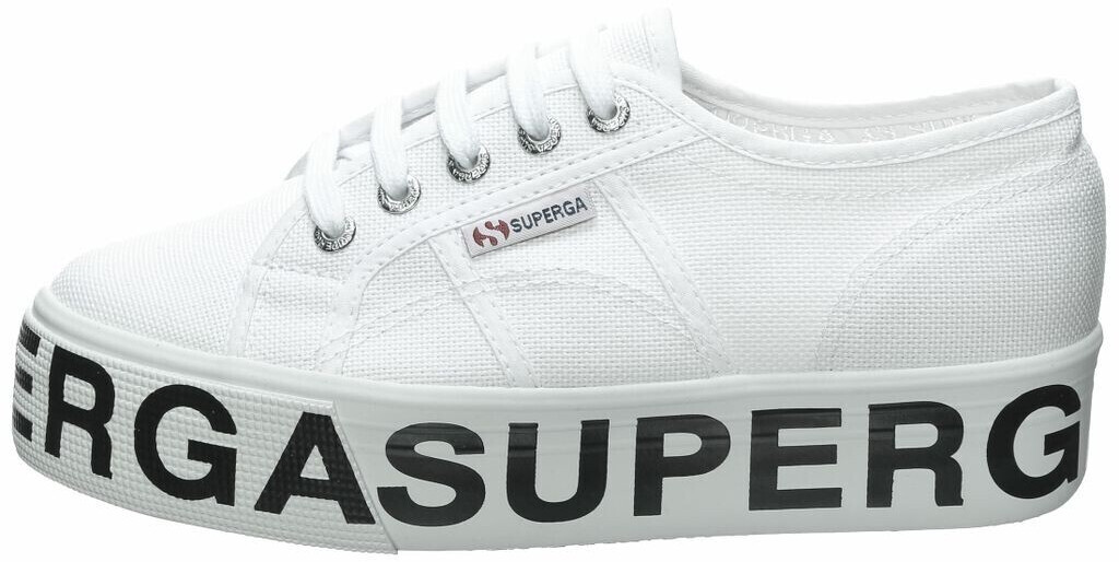 superga bianche arcobaleno