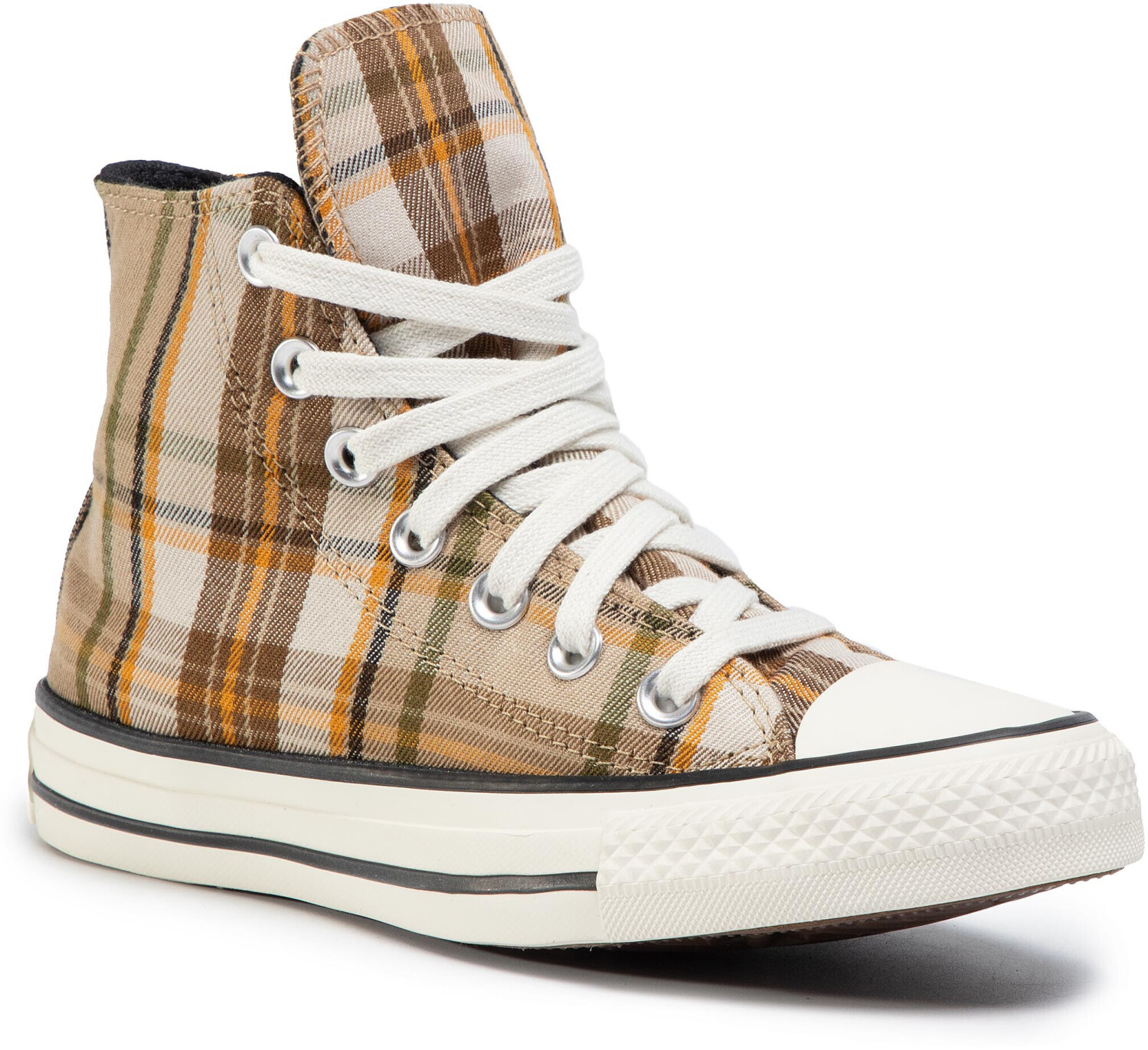 beige brown converse high tops