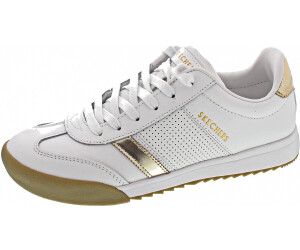 skechers zinger white and gold