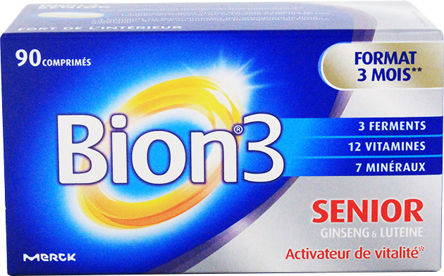 Merck Bion 3 Séniors 90 Comprimés
