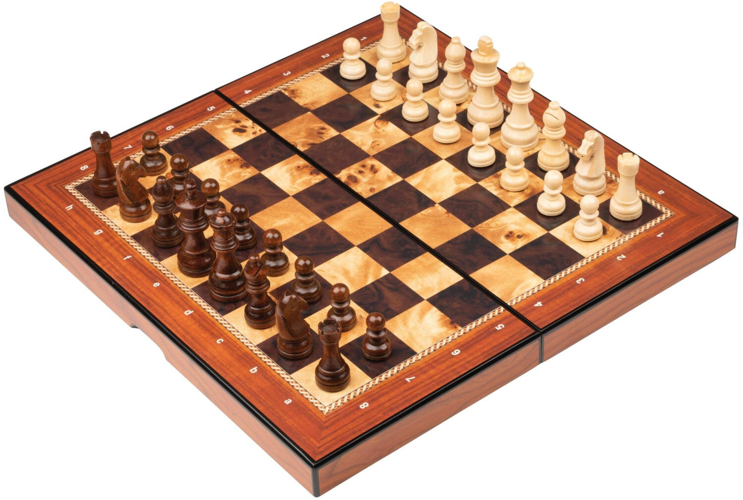 Schach mit Randbeschriftung - 2724 Philos-Spiele