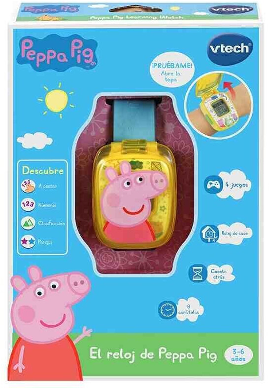 VTech - El teléfono de Peppa Pig, juguetes 3-6 años