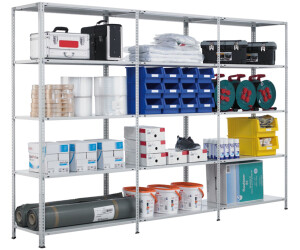 SCHULTE Schraubsystem Anbauregal - 2500x1000x600 mm, Typ 85 kg (31766) photo