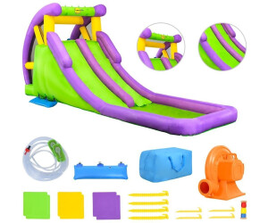 Happyhop Wasserrutsche Mit Planschpool 600 215 255cm Im Angebot Ab 459 99 Idealo De